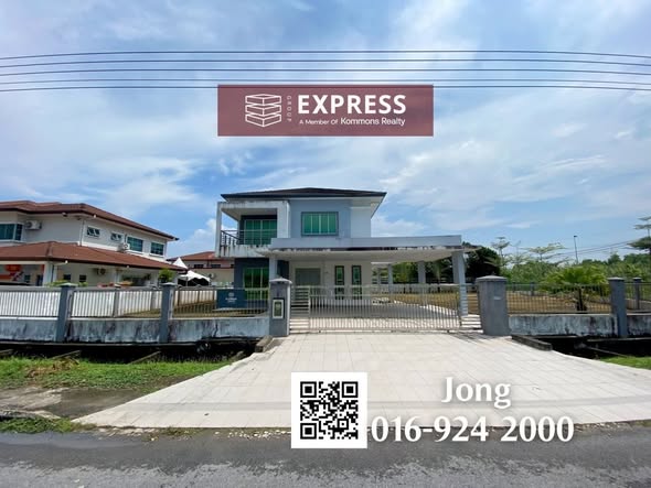 Double Storey Bungalow at Desa Bahagia, Miri [Huge land size] photo 1