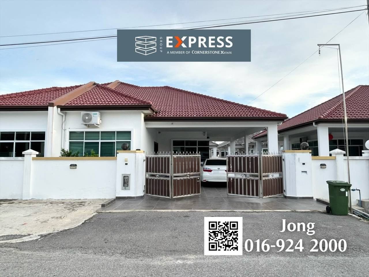 Single Storey Semi Detached House at Riverview, Senadin Miri photo 1