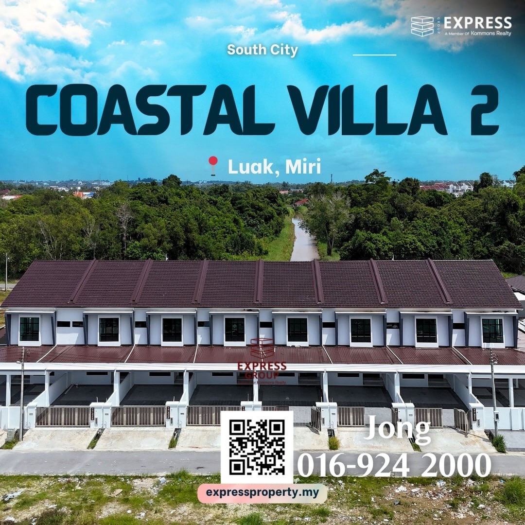 Fresh on the Market !!Brand New Houses Now Open in Luak, Miri !! - for sale in Luak, Miri