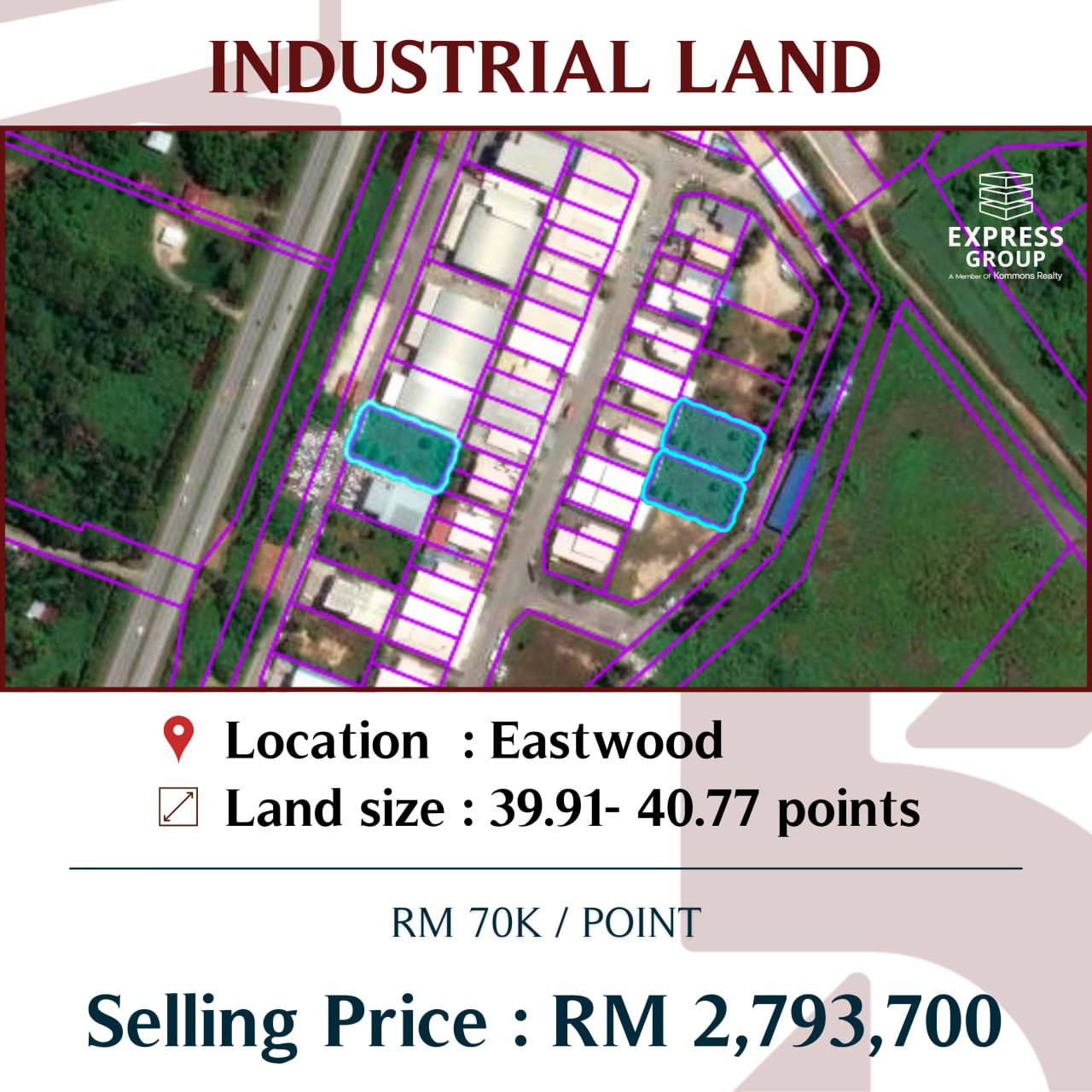 Industrial Land at Eastwood, Miri - for sale in Eastwood, Miri