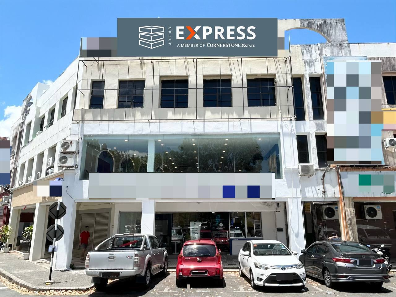 Three Storey Big Shoplot at Boulevard, Miri - for sale in Boulevard, Miri