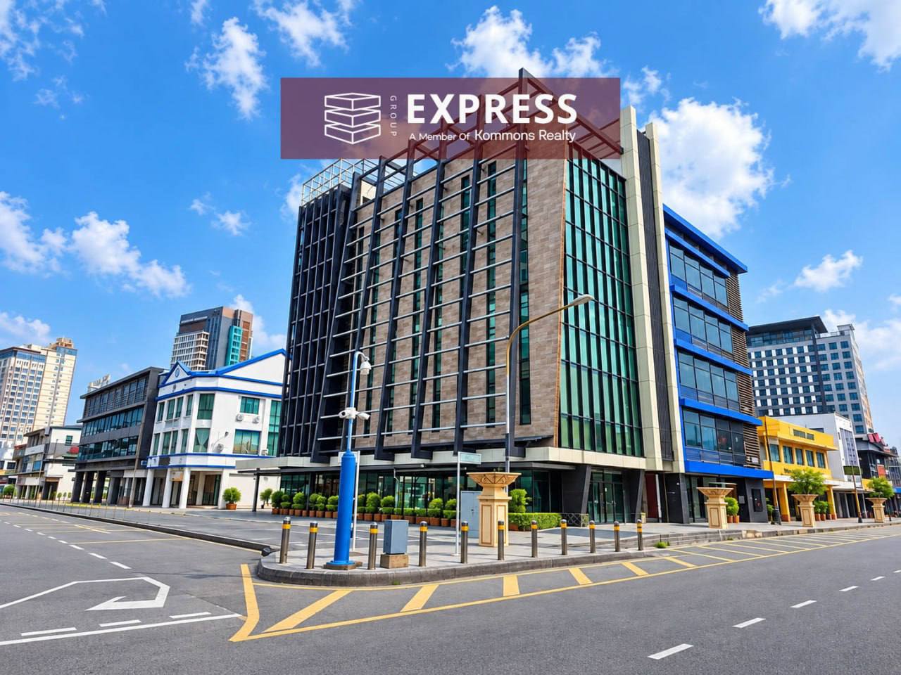 5 Storey Commercial Building at Jln. North Yu Seng, Miri - for rent in Town Area, Miri