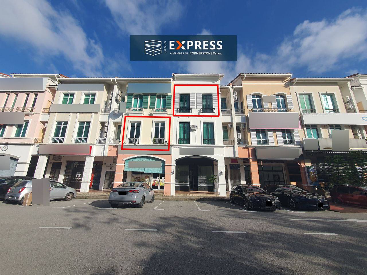 3 Storeys Inter Shoplot at Marina Phase 1, Miri - for rent in Marina, Miri