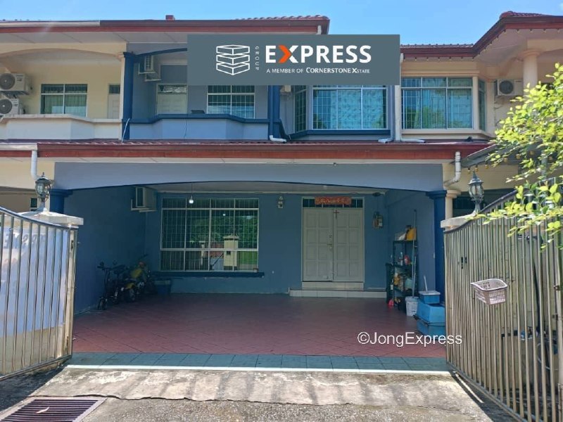 Double Storey Terrace Intermediate Phoenix Garden, Luak - for sale in Luak, Miri